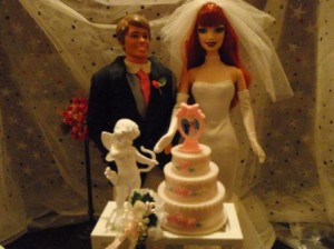 the cake